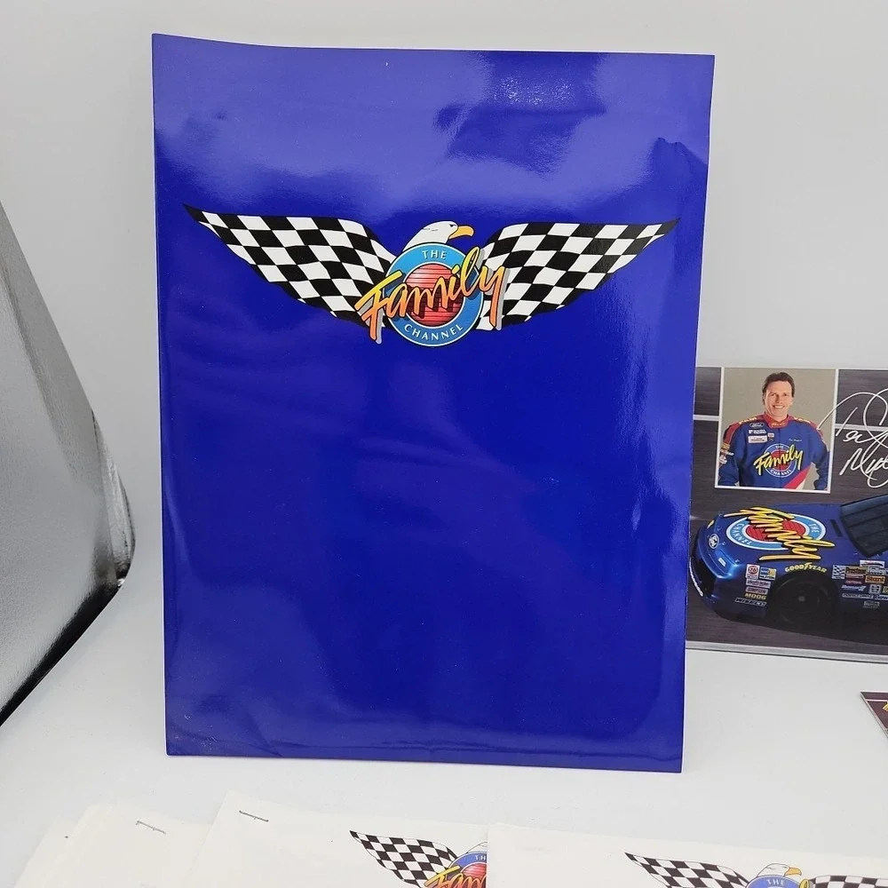 Vintage Nascar Press Kit Family Channel Racing Team Ted‎ Musgrave Media Guide